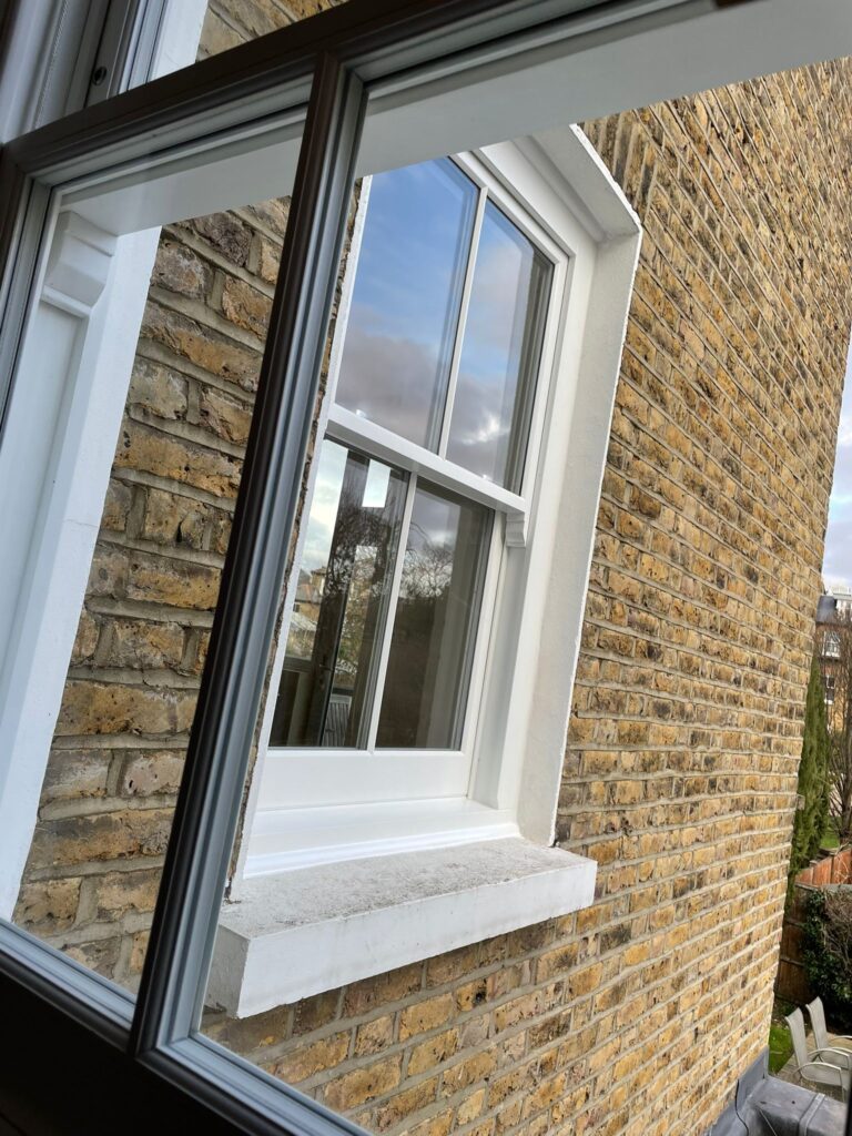New Replacement Wooden Double Glazed Box Sash Windows