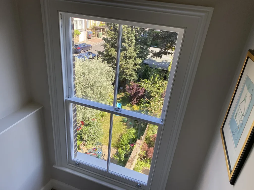 1 Victorian Double-Glazed Box Sash (Fully painted with architrave and bullnose) £3,438 incl. VAT